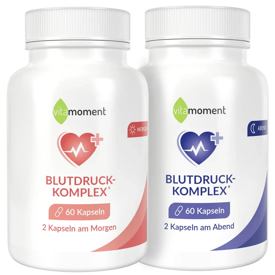 VITAMOMENT Blutdruck Komplex 2x 60 Kapseln