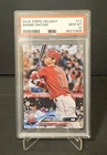 2018 Topps Holiday RC Shohei Ohtani #HMW17 Snowflake PSA 10