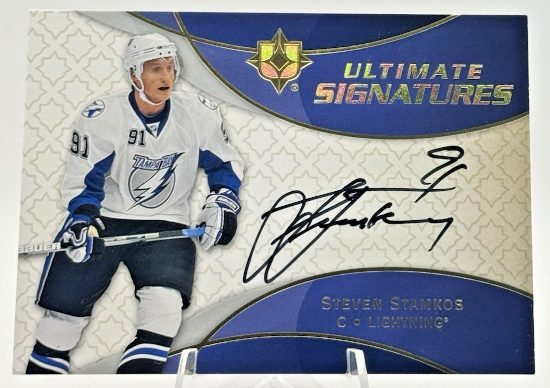 Steven Stamkos 2008-09 Upper Deck Ultimate Collection Hockey Signatures #US-SS