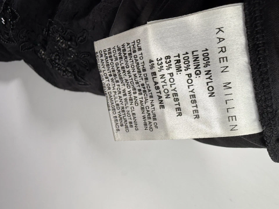 KAREN MILLEN Y2K FLARE Trousers - UK10 W28 L32 - Great Condition - Women’s - Image 4 of 4