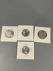 4 X  1/4 ounce / .999 Fine Silver Fractional Round B/U