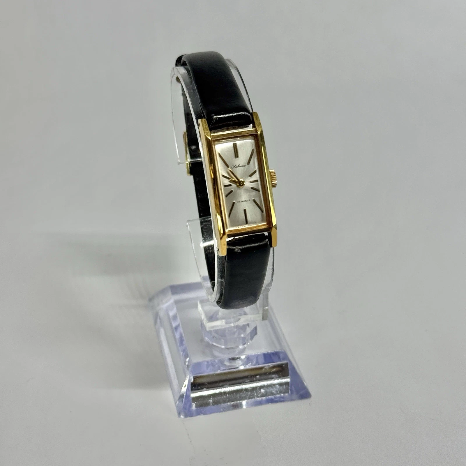 SABRINA Manual Wind 17J Gold Tone Women Vintage Watch W500 *WORKING