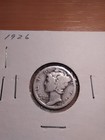 1926 Mercury Dime and a 1945-S Silver Nickel. Below Melt Value — photo 1