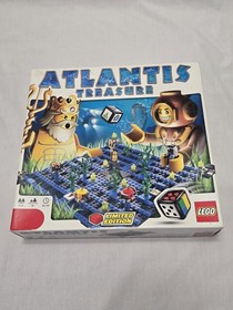 Lego Limited Edition Atlantis Treasure Set # 3851 Buildable Game Ages 9+ 2-4 PL