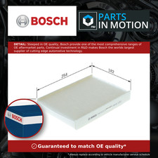 Pollen / Cabin Filter 1987432272 Bosch 1S0820367 M2272 Top Quality Guaranteed