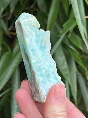 Karibischer Blaucalcit Druzy Point Serenity / Ascension / Meditation 97g 18