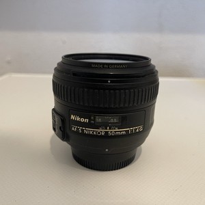 Nikon AF-S NIKKOR 50mm 1:1.4G Lens + B+W Protection Filter