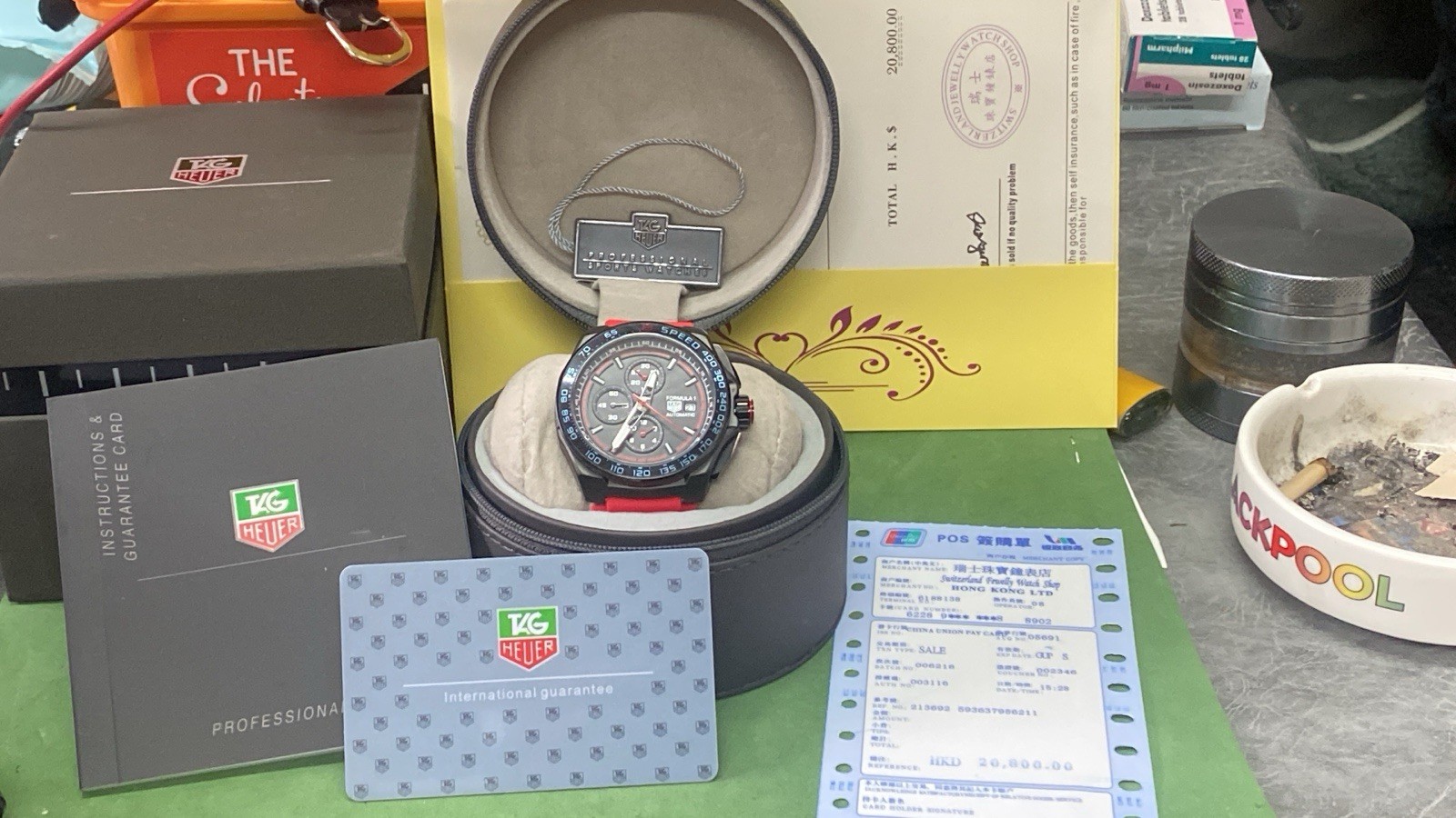 Tag Heuer Formula 1 Red Bull Racing Chronograph Watch CAZ101AL - Image 8