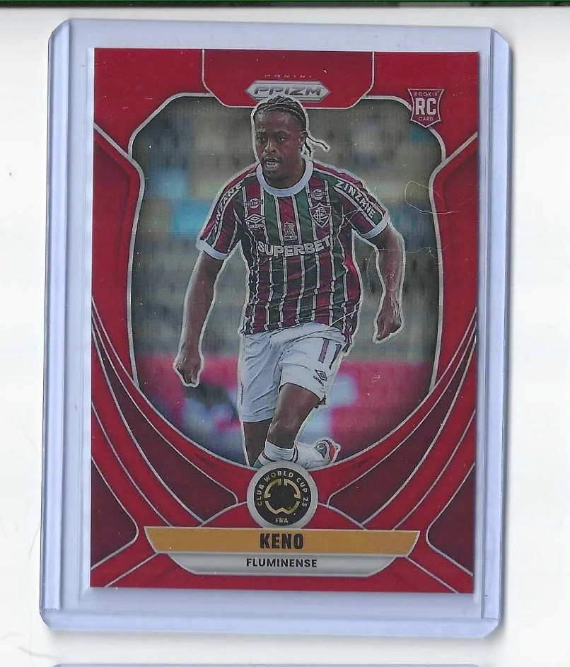 2025 Panini Prizm FIFA Club World Cup Keno #114 Red /199 RC