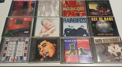 CD Sammlung u.a. Rolling Stones Eagles Billy Joel Springsteen van Halen Steward