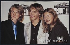 Hanson Taylor Poster Centerfold 2202A Backstreet Boys Nick Brian on back
