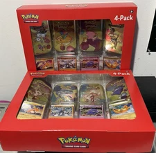 Pokemon Scarlet & Violet 151 (4 Mini Tins + 4 Promo Cards Bundle) SAMS CLUB