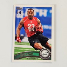 Dion Lewis Philadelphia Eagles 2011 Topps RC Rookie Card #46. rookie card picture