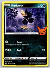 Carta Pokemon Murkrow Trucco o Scambio BOOster 093/163 quasi nuova