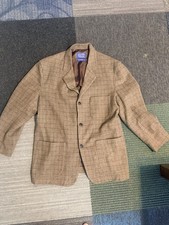 Pendleton Topsman 3 Button Wool Blazer Jacket Men s L Plaid Limited Edition Dmg