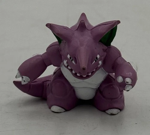 Nidoking TOMY Pokemon Figure CGTSJ 1999 Nintendo 2" Vintage Authentic Toy