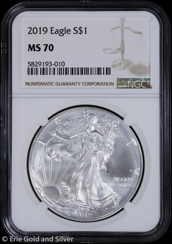 2019 $1 American Silver Eagle NGC MS 70 | First Releases