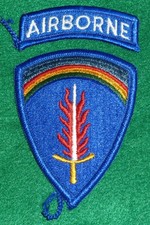 Army Airborne in Europe Patch Badge