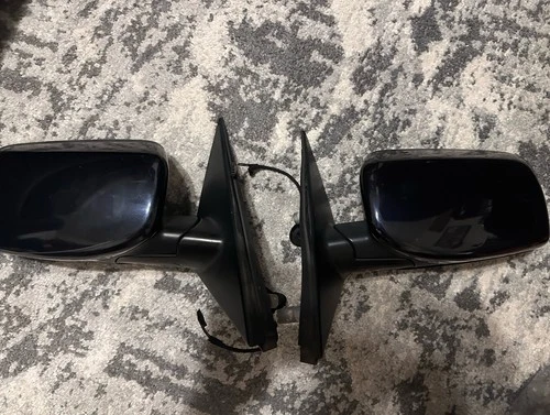 BMW E60 E61 5 SERIES FRONT LEFT RIGHT SIDE MIRROR OUTSIDE 7203421 7208456 OEM