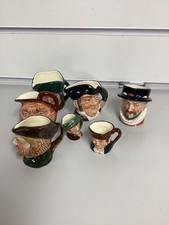 job lot of vintage toby jugs [GB]