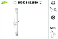 Valeo Fensterheber 852538 FüR Ford Transit Custom V362 Bus F3 FY FZ Tourneo V710