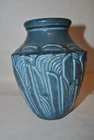 Rookwood Drippy Blue Vase With A Super Crisp Design 1931 Or 1932 Shape #6237