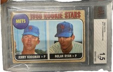 1968 Topps - 1968 Rookie Stars Nolan Ryan, Jerry Koosman #177 (RC)