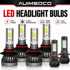 Led Headlightsfog Lights Bulbs For Chevy Silverado 1500 2500 Hd 2003-2005 2006
