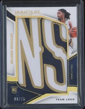 Antonio Reeves 2024-25 Immaculate Collection Jumbo Patches - Team Logo #/25