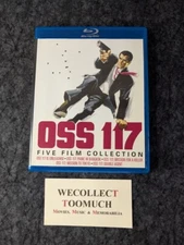 OSS 117 1960s Blu-Ray 2017 Kino Lorber 3 Disc Widescreen 5 Movie Collection *