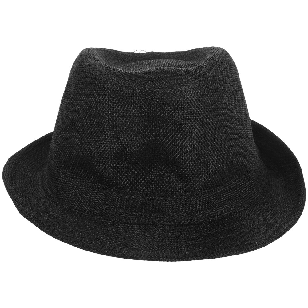 1PC Black Fedora Hat for Kids Magician Costume Party Halloween Dress Up  -image