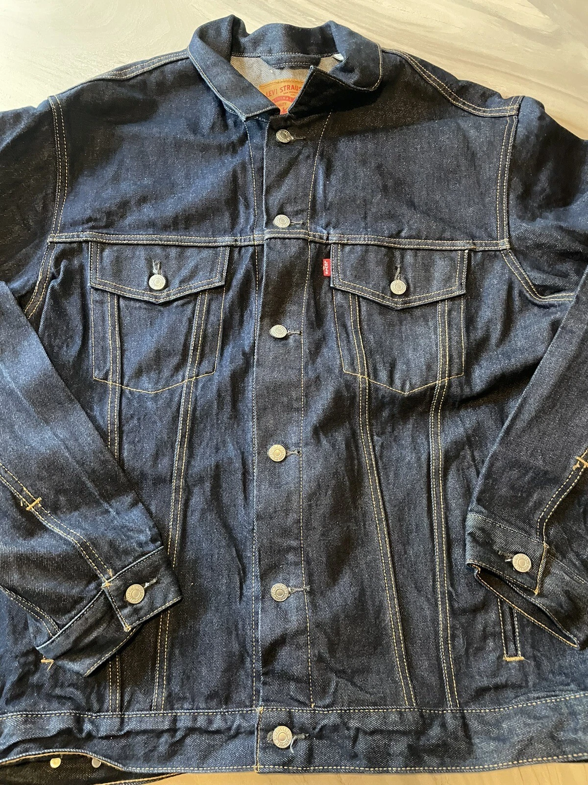 NWOT Levi’s Mens 2XL Jean Jacket 100% Cotton