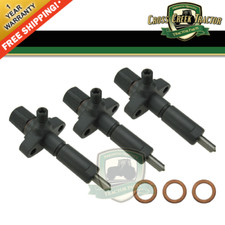 505796 & 1446788m91 Injector Set 3pk For Massey Ferguson Tractors 135, 150, 20+