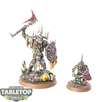Orruk Warclans - Killaboss with Stab-grot - bemalt