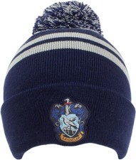 Harry Potter Beanie Pom-House ravenclaw adult One Size bobble hat Multi-Coloured