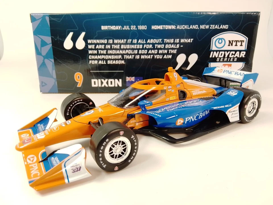 Greenlight Dallara Honda #9 Scott Dixon Ganassi Racing Indy 2023 1/18 11213 - Immagine 2 di 4