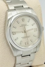 Rolex Oyster Perpetual 114200 34mm Silver Dial Stainless Steel 2