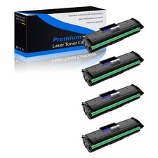 4PK MLT-D101S Toner Cartridge for Samsung SCX-3401 SCX-3401FH SCX-3405 SCX-3406W