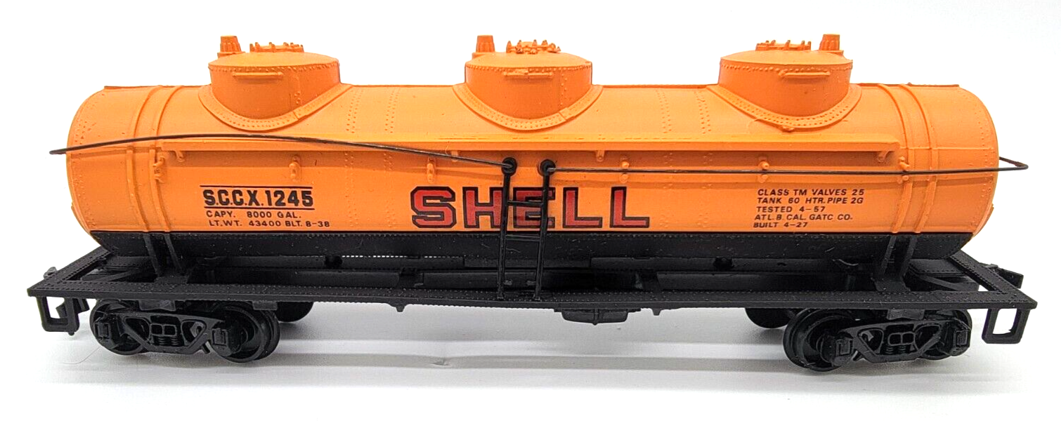 Bachmann HO Scale 3 Dome Tank Car Shell #43 1001 34 | eBay