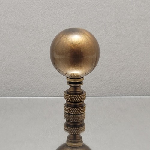 Handmade Resin Lamp Finials/Need Custom Colors? Nickel/Polished/Antique Base - Picture 29 of 51