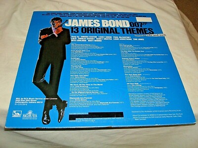 JAMES BOND 007 13 ORIGINAL THEMES-CARLY SIMON/PAUL McCARTNEY.VG