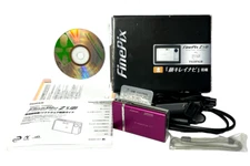 FUJIFILM FinePix Z5fd Compact Digital Camera Raspberry Red w/ Box Tested Works