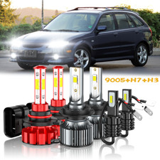 For Mazda Protege5 2002-2003 6x 9005 H7 H3 Led Headlights Fog Light Led Bulbs