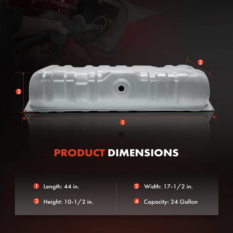 24 Gallons Fuel Tank for Ford LTD Custom 500 Lincoln Continental Mercury Marquis - Image 4 of 4
