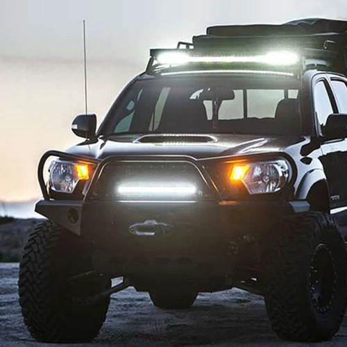 12" 1200W LED Lightbar Lichtbalken Arbeitsscheinwerfer Offroad Lampe 12V 24V DE - Bild 10 von 10