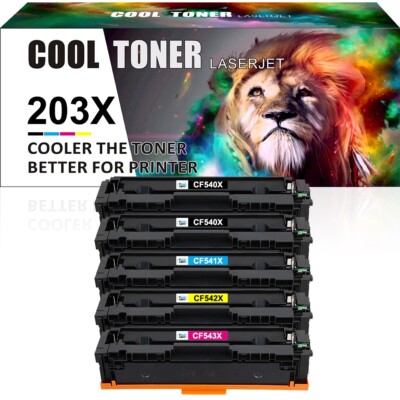 Toner Compatibile Per HP 203X CF540X - Per LaserJet Pro MFP M281, M280, M254 E Modelli Simili