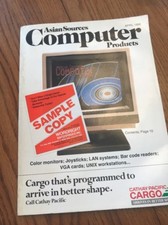 Asian Sources Computer Products April 1988 Paperback Ships N 24h