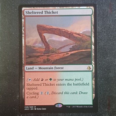 Sheltered Thicket - Amonkhet (Magic/MTG)