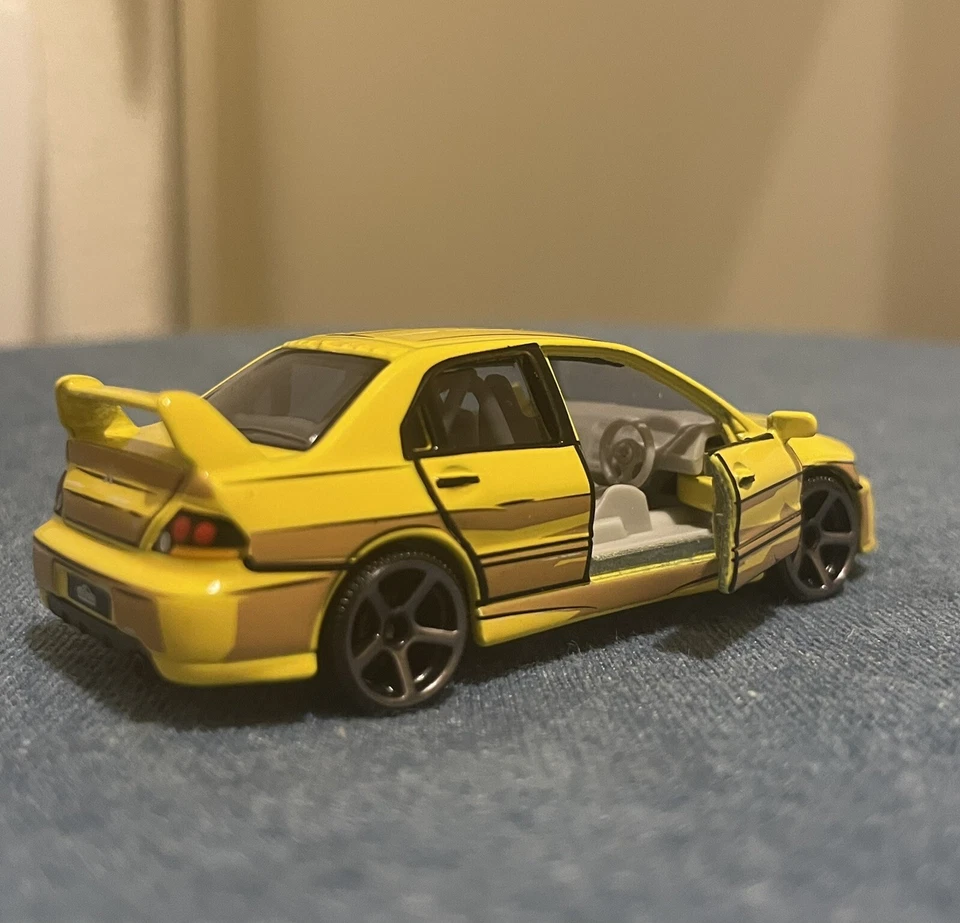 Diecast Majorette Mitsubishi Lancer Evo 9 1/58 1/64 3 pulgadas nuevo sin caja Foto 3 de 4