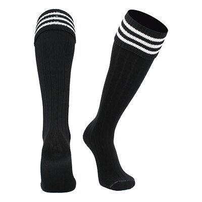 TCK Sports Euro Style 3 Stripe Soccer Socks
